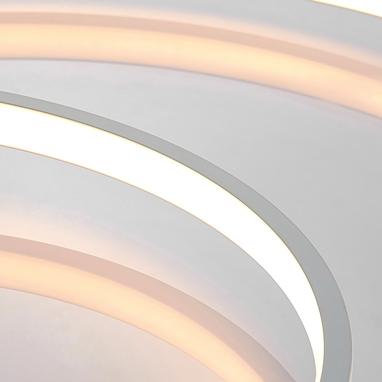 LED taklampe Nerwin dimbar hvit aluminium belysningsdetalj