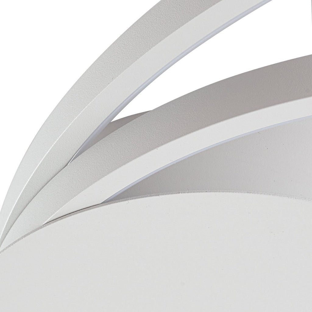 LED taklampe Nerwin dimbar hvit aluminium oversikt