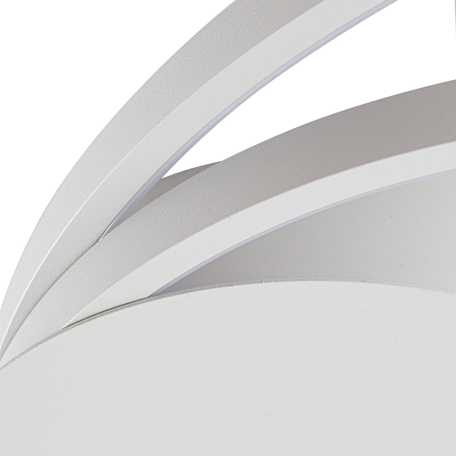 LED taklampe Nerwin dimbar hvit aluminium oversikt