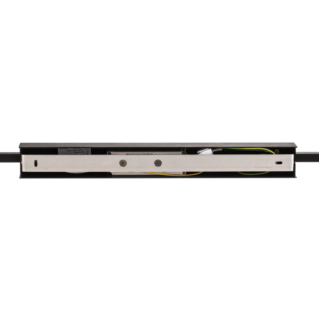 LED taklampe Niara dimbar svart eloxal 168 cm dimmerknapp