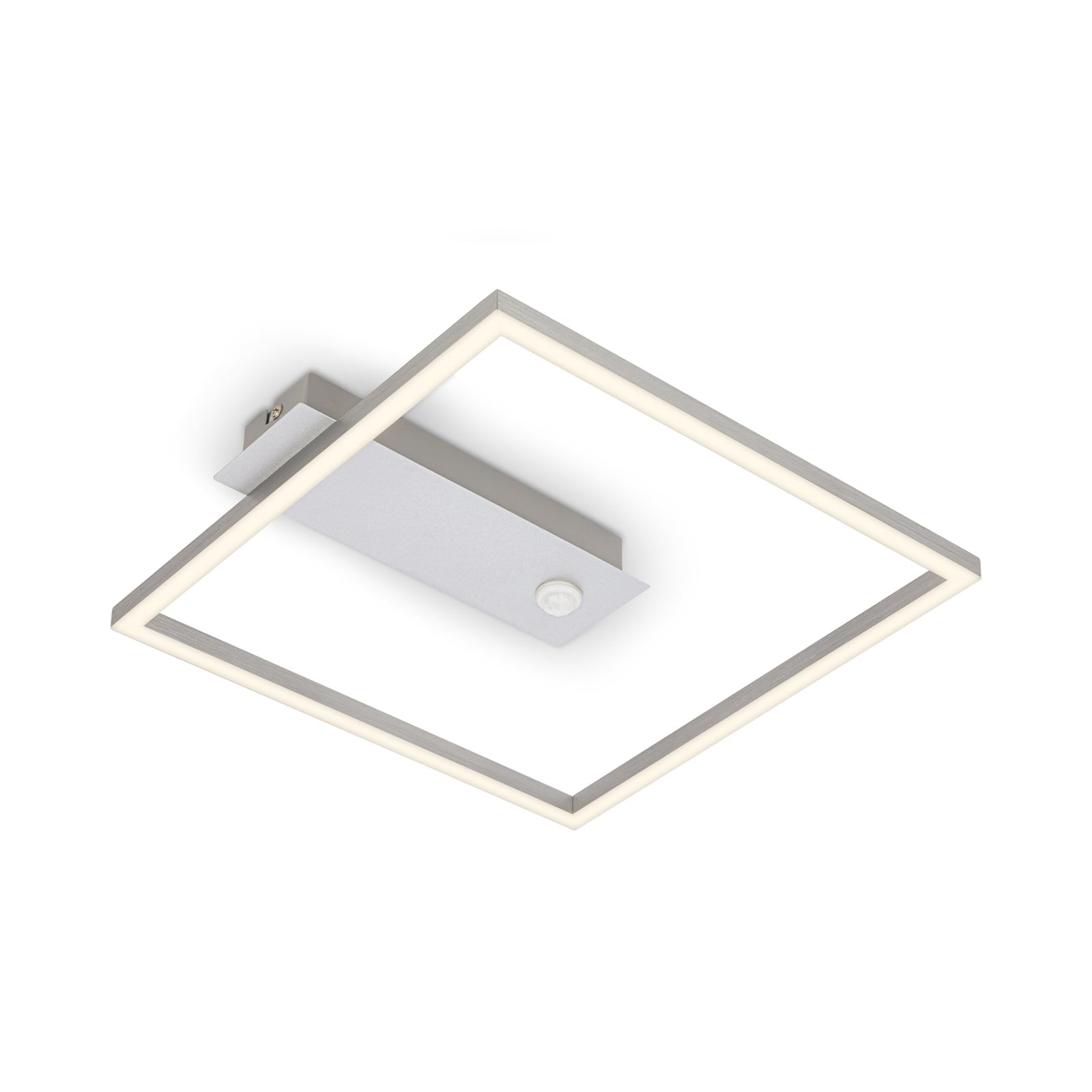 LED taklampe Nici kvadratisk med bevegelsessensor 32x30 cm detalj av sensor