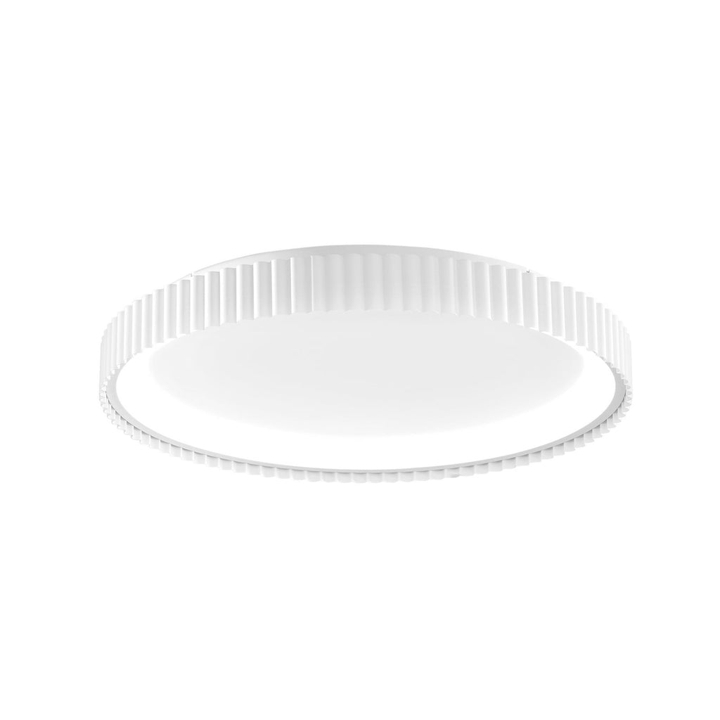 LED taklampe Niike hvit metall CCT Ø50 cm 40W forfra