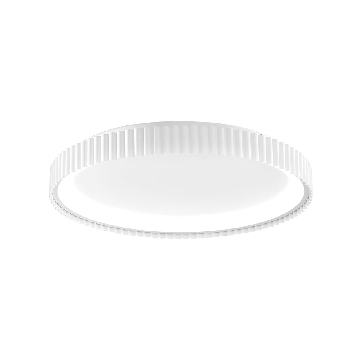 LED taklampe Niike hvit metall CCT Ø50 cm 40W forfra