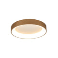 LED taklampe Niseko II CCT dimbar fjernkontroll Ø38 cm gull forfra
