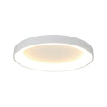 LED taklampe Niseko II CCT dimbar fjernkontroll Ø65 cm hvit forfra