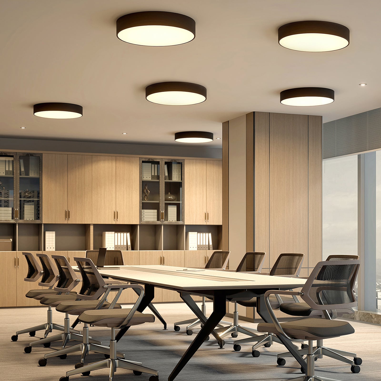 LED taklampe Noabelle bakside med tilkobling