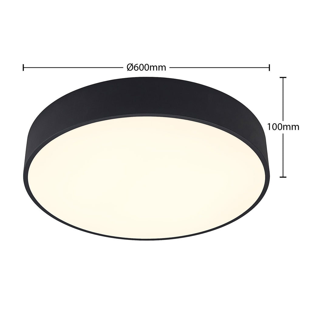 LED taklampe Noabelle nærbilde av diffusor
