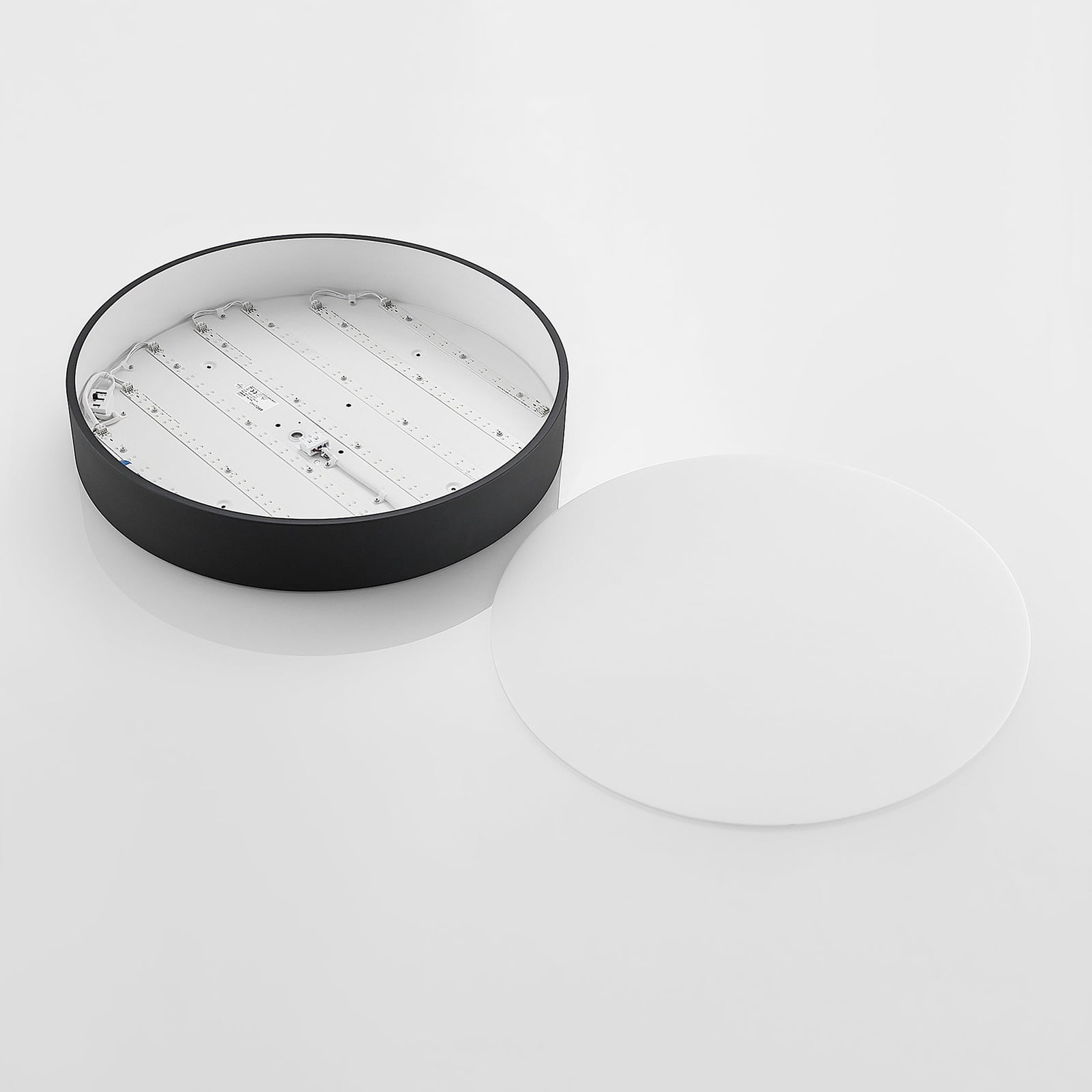 LED taklampe Noabelle lysdetalj