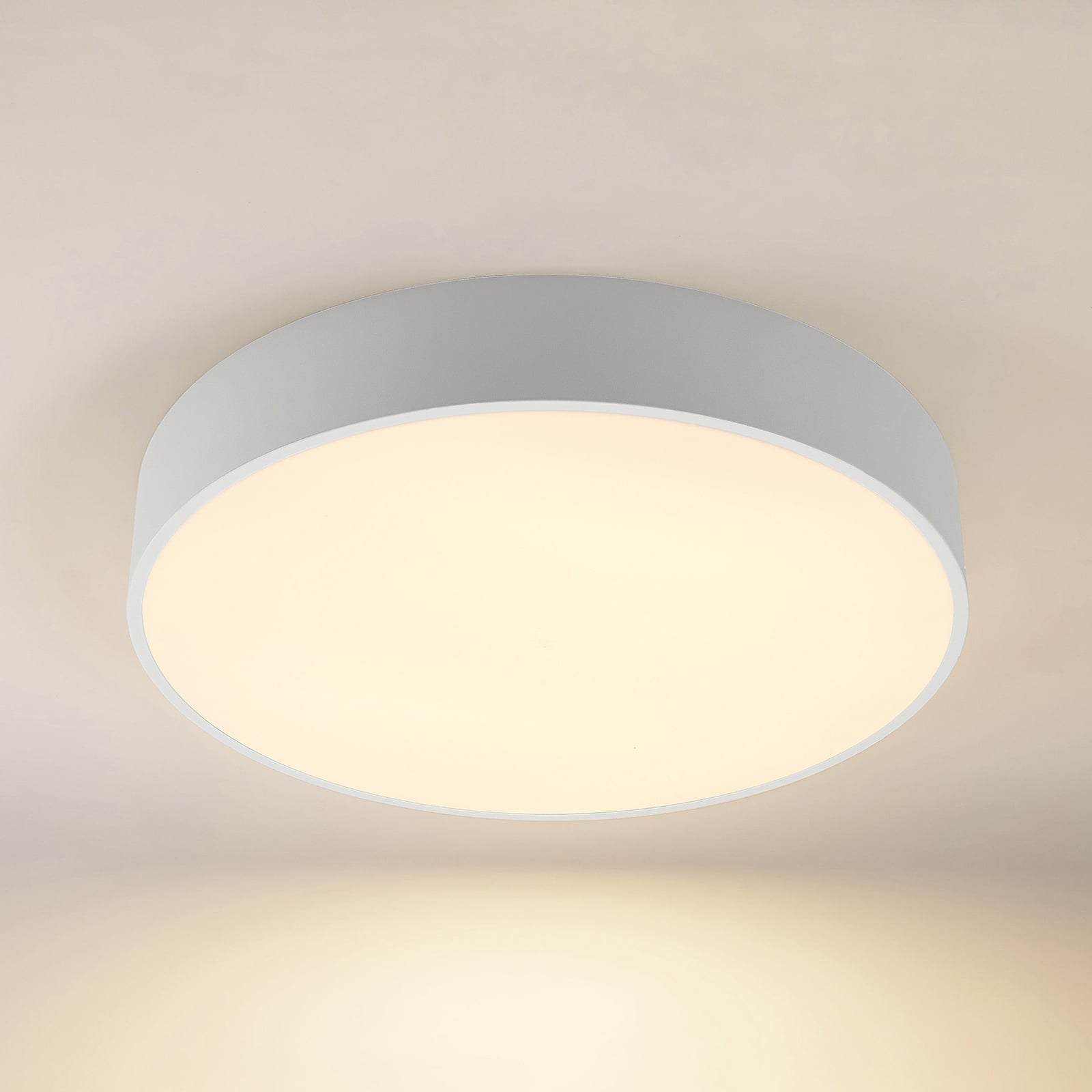 LED taklampe Noabelle dimbar hvit metall lysdetalj