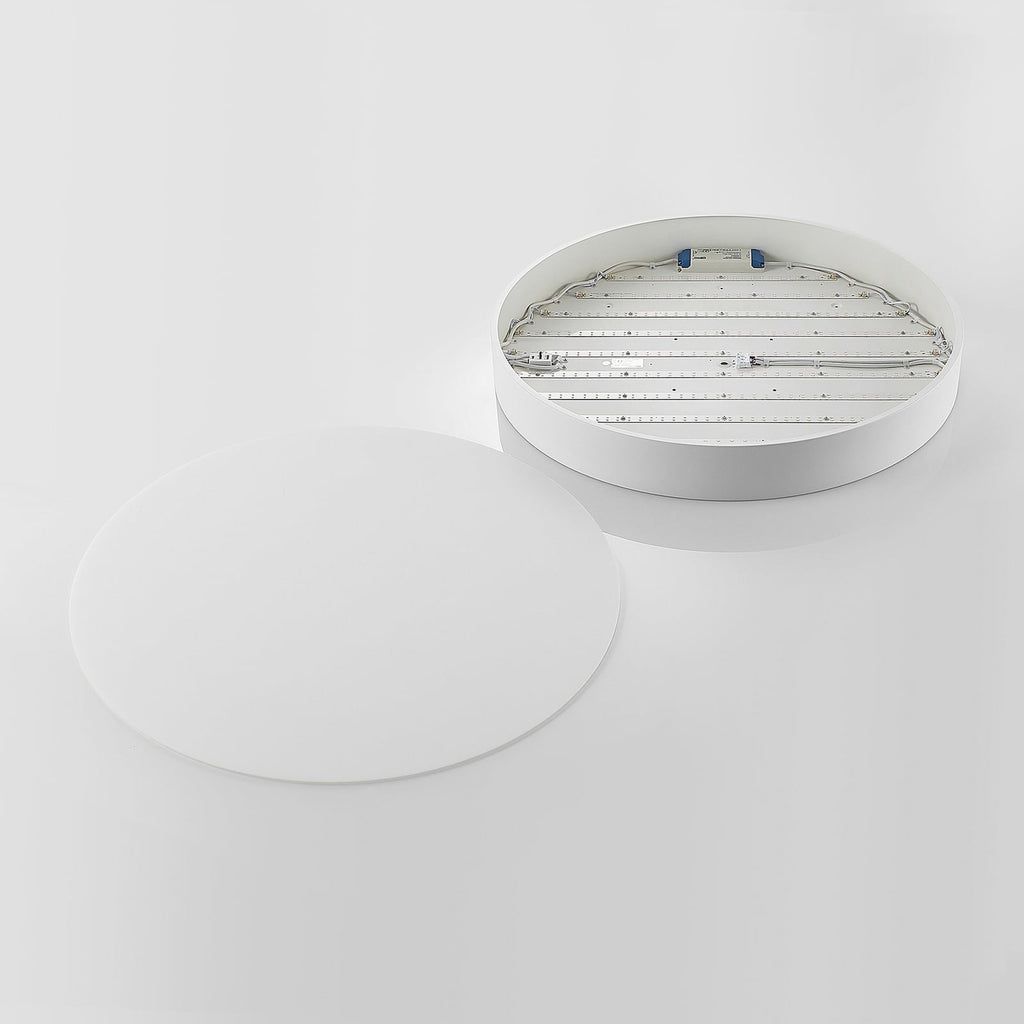 LED taklampe Noabelle dimbar hvit metall lysfargevalg