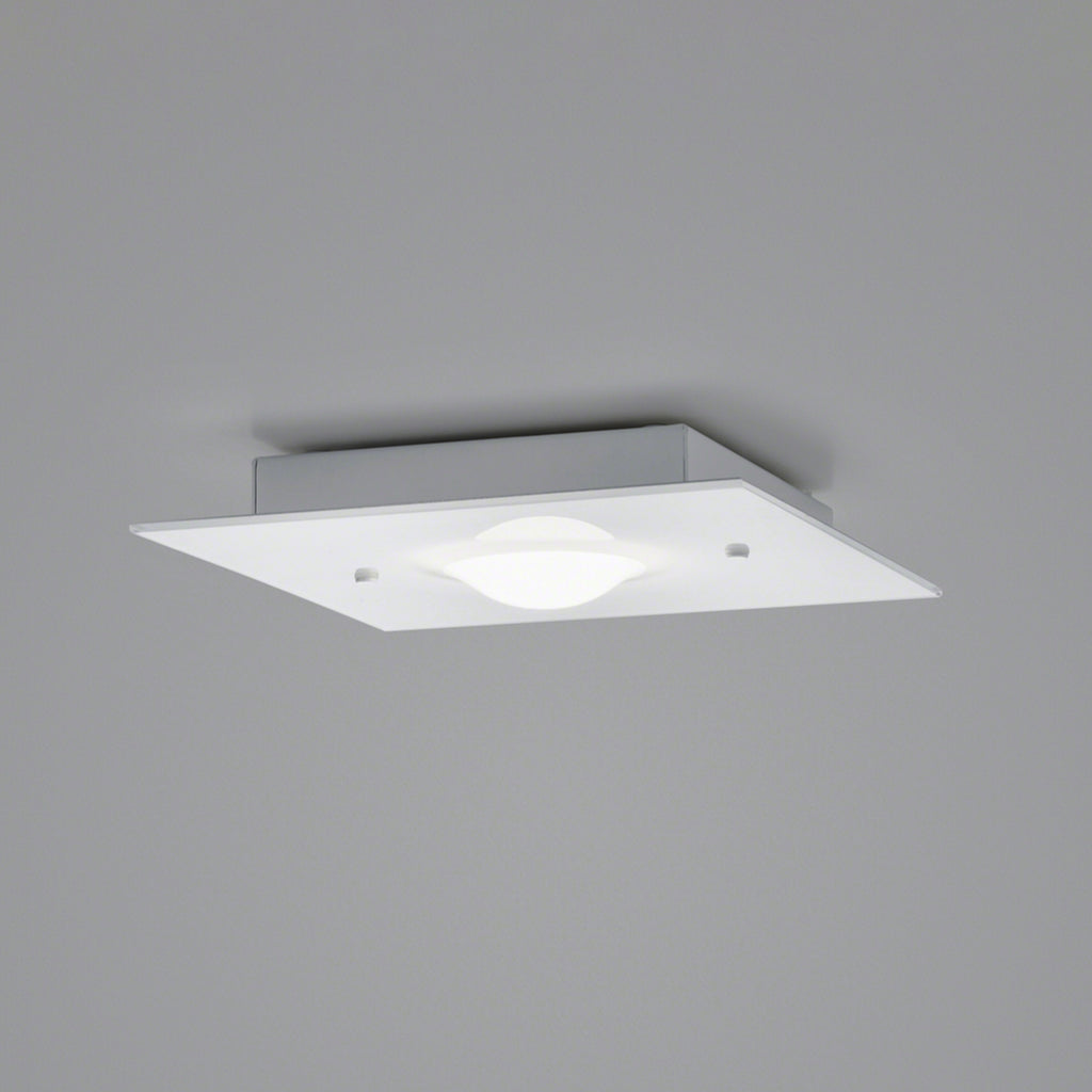 LED taklampe Nomi dimbar muranoglass 23x23 cm detalj