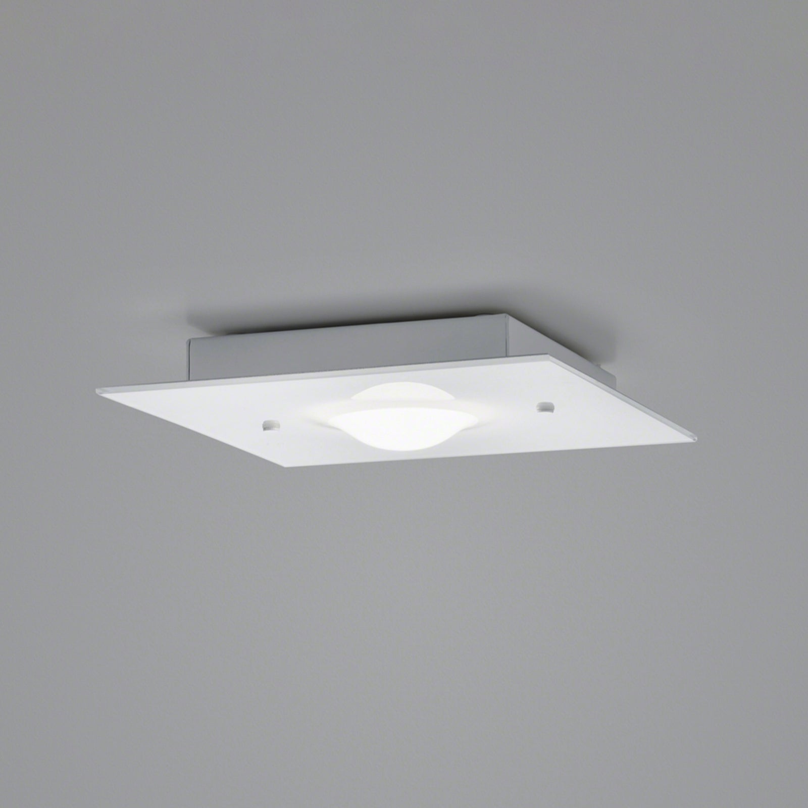 LED taklampe Nomi dimbar muranoglass 23x23 cm detalj