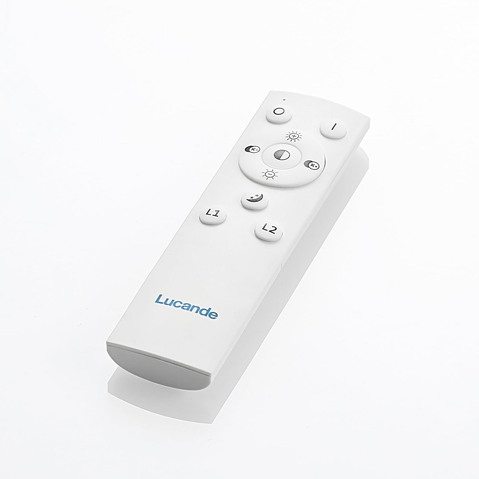LED-taklampe Noud dimbar CCT sølv Ø65 cm lys i mørkt rom