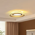LED taklampe Noud dimbar sølv aluminium forfra