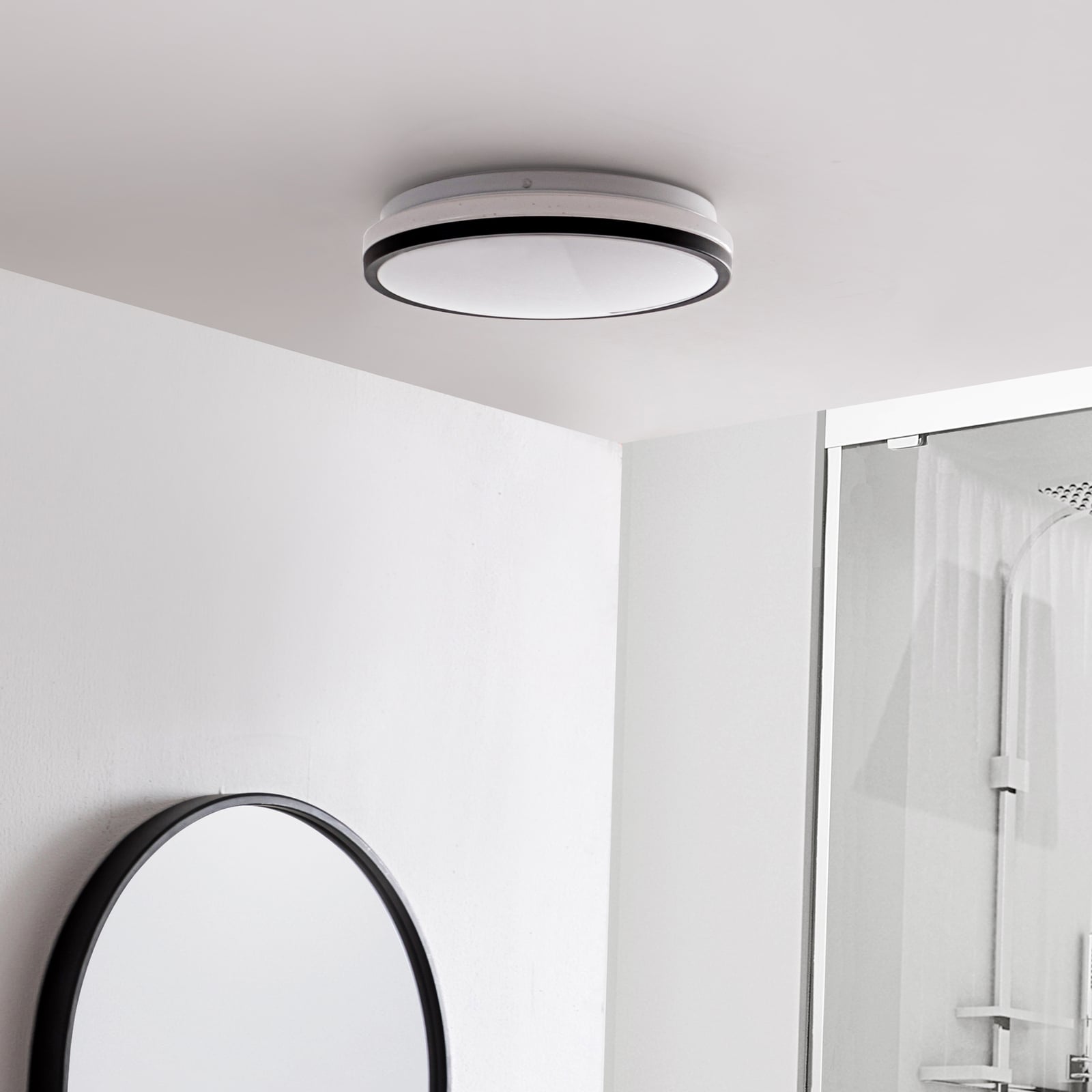 LED taklampe Nymira stjernehimmel plast bakside