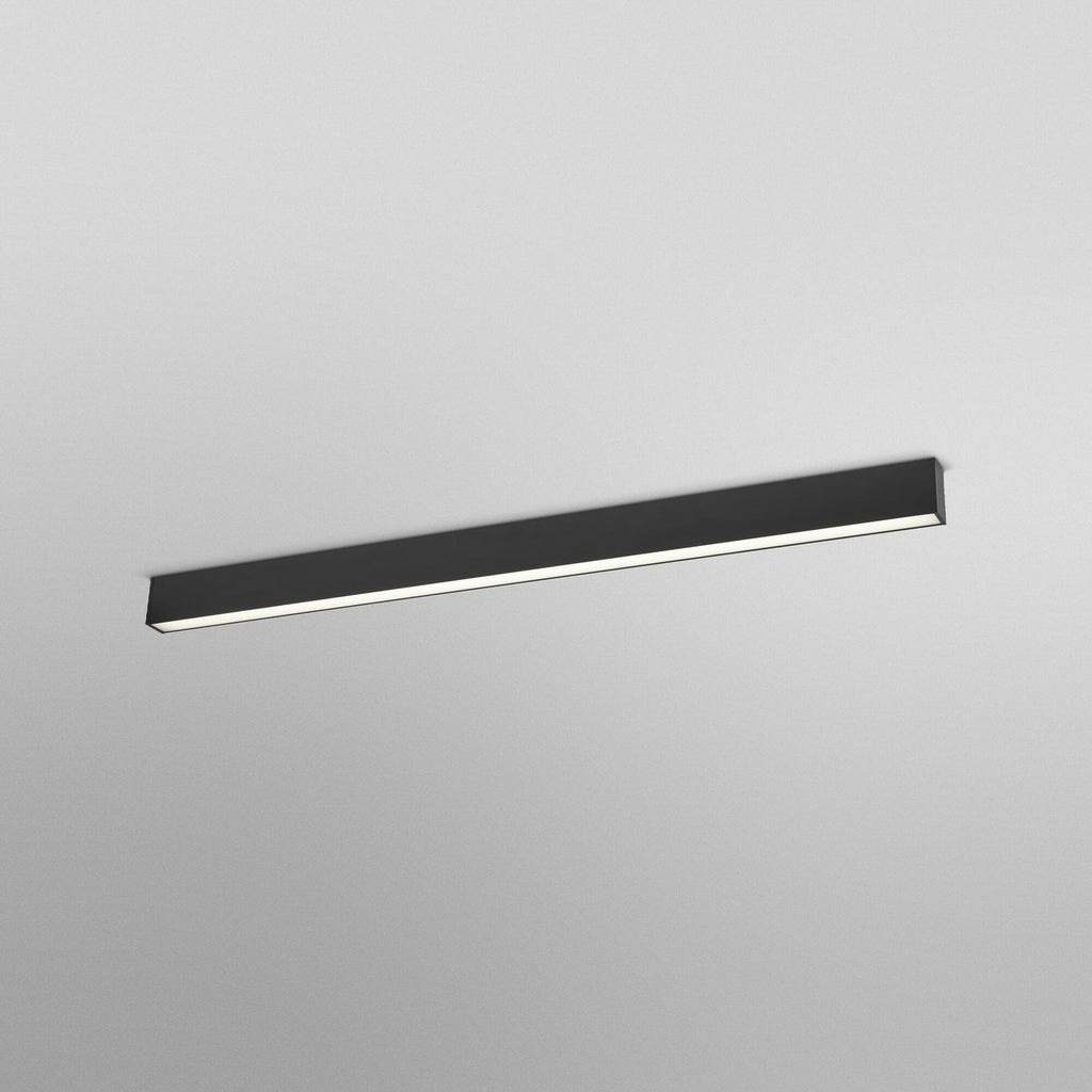 LED taklampe Office Line Cuboid svart 112 cm nærbilde