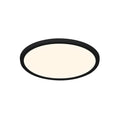 LED taklampe Oja 29 svart IP54 3000/4000K Ø29 cm forfra