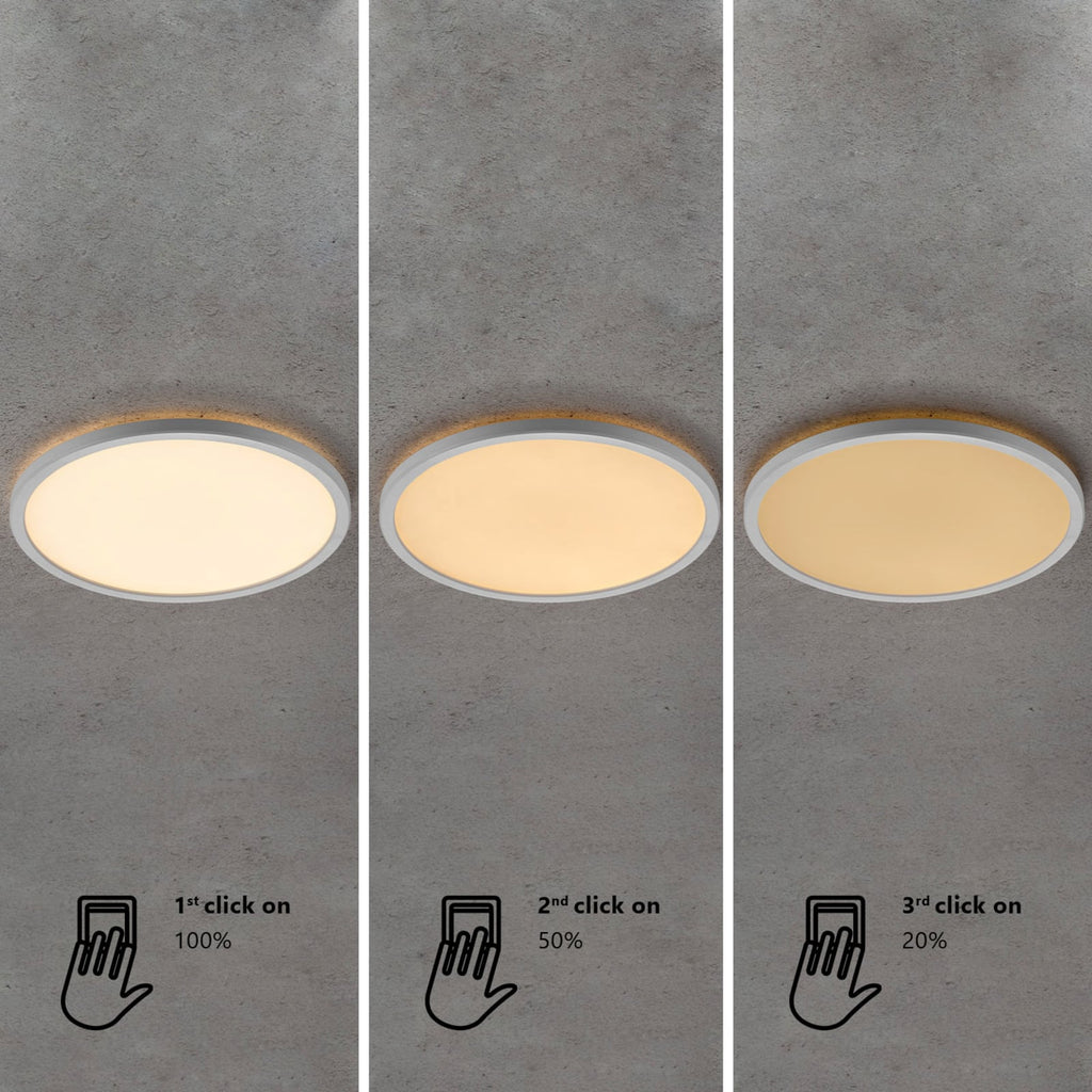 LED taklampe Oja 60 rund hvit detalj