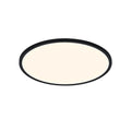 LED taklampe Oja Smart dimbar CCT Ø42 cm svart forfra