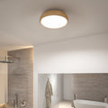 LED taklampe Oka CCT tredekor Ø36 cm forfra