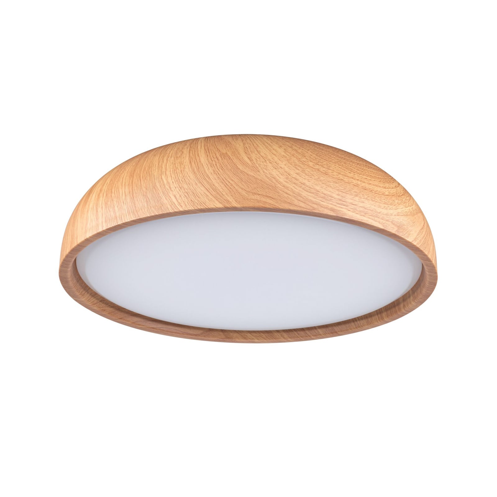 LED taklampe Oka CCT tredekor Ø36 cm bakside