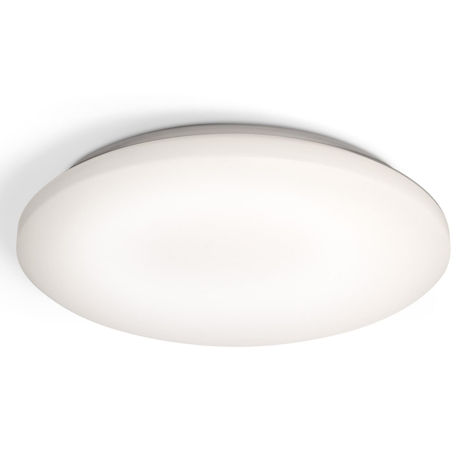 LED taklampe ORBIS med bevegelsessensor Ø30 cm IP44 hvit forfra