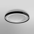 LED taklampe Orbis Lisa smart WiFi dimbar svart Ø48 cm forfra