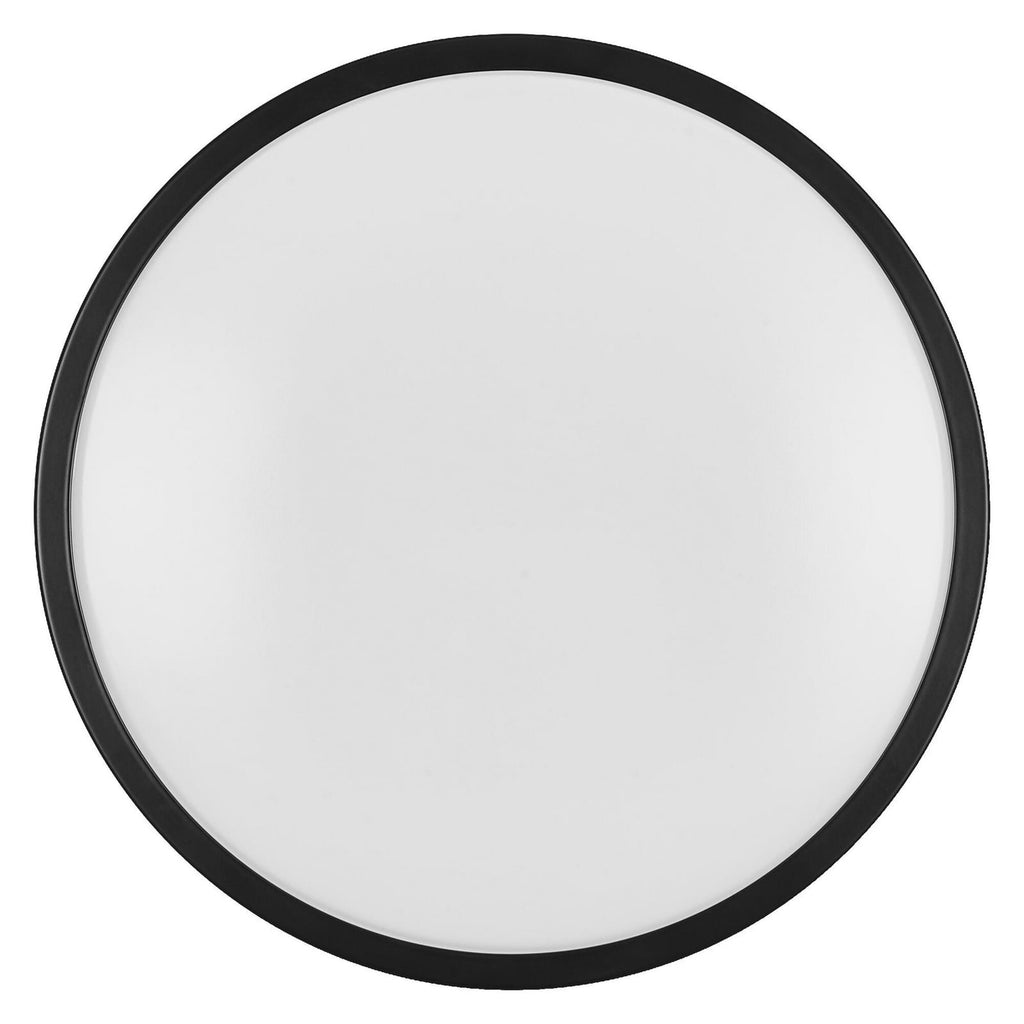 LED taklampe ORBIS LONDON svart metall Ø28 cm nærbilde