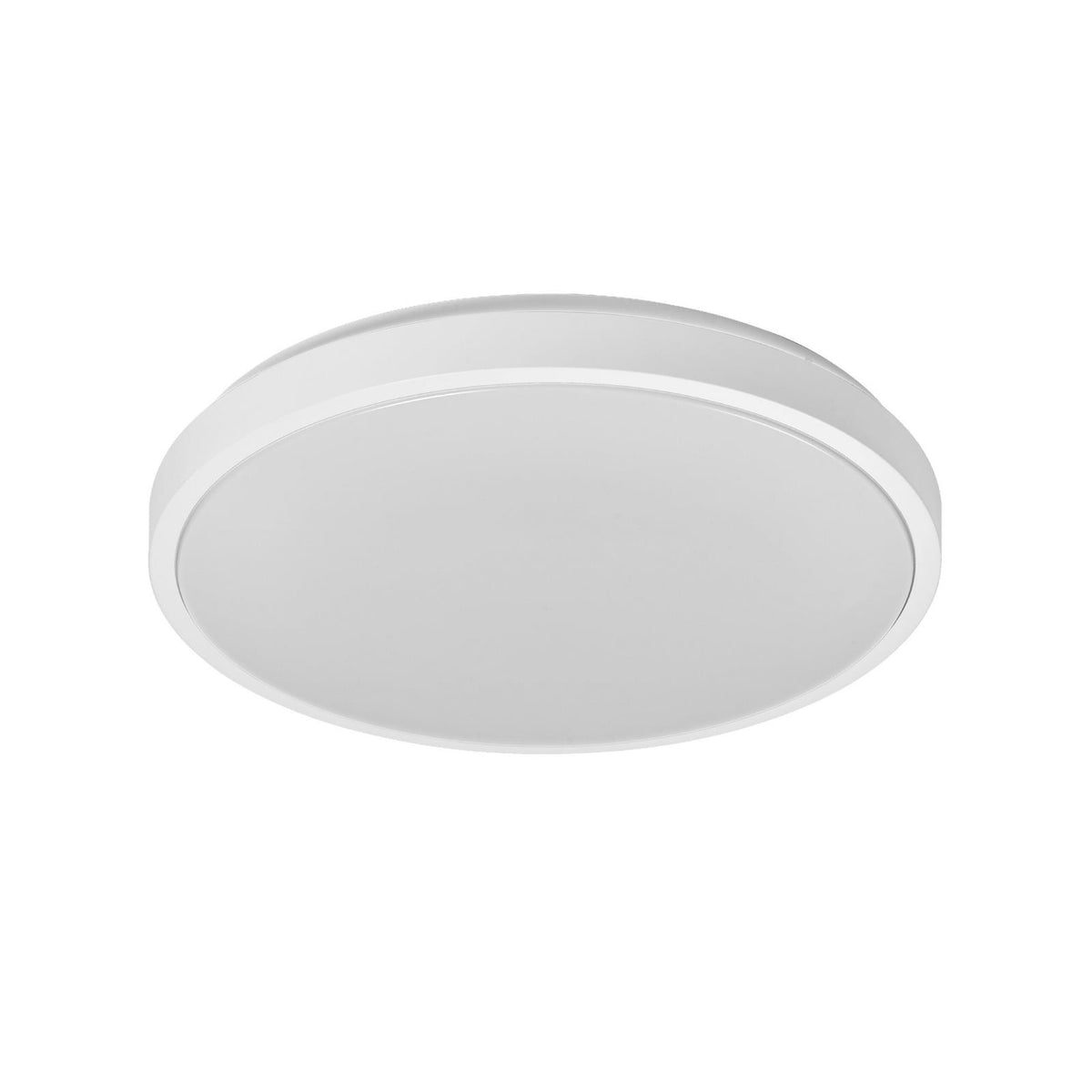Detalj av LED taklampe ORBIS LONDON hvit metall Ø40 cm