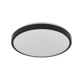 LED taklampe ORBIS LONDON svart metall Ø40 cm forfra