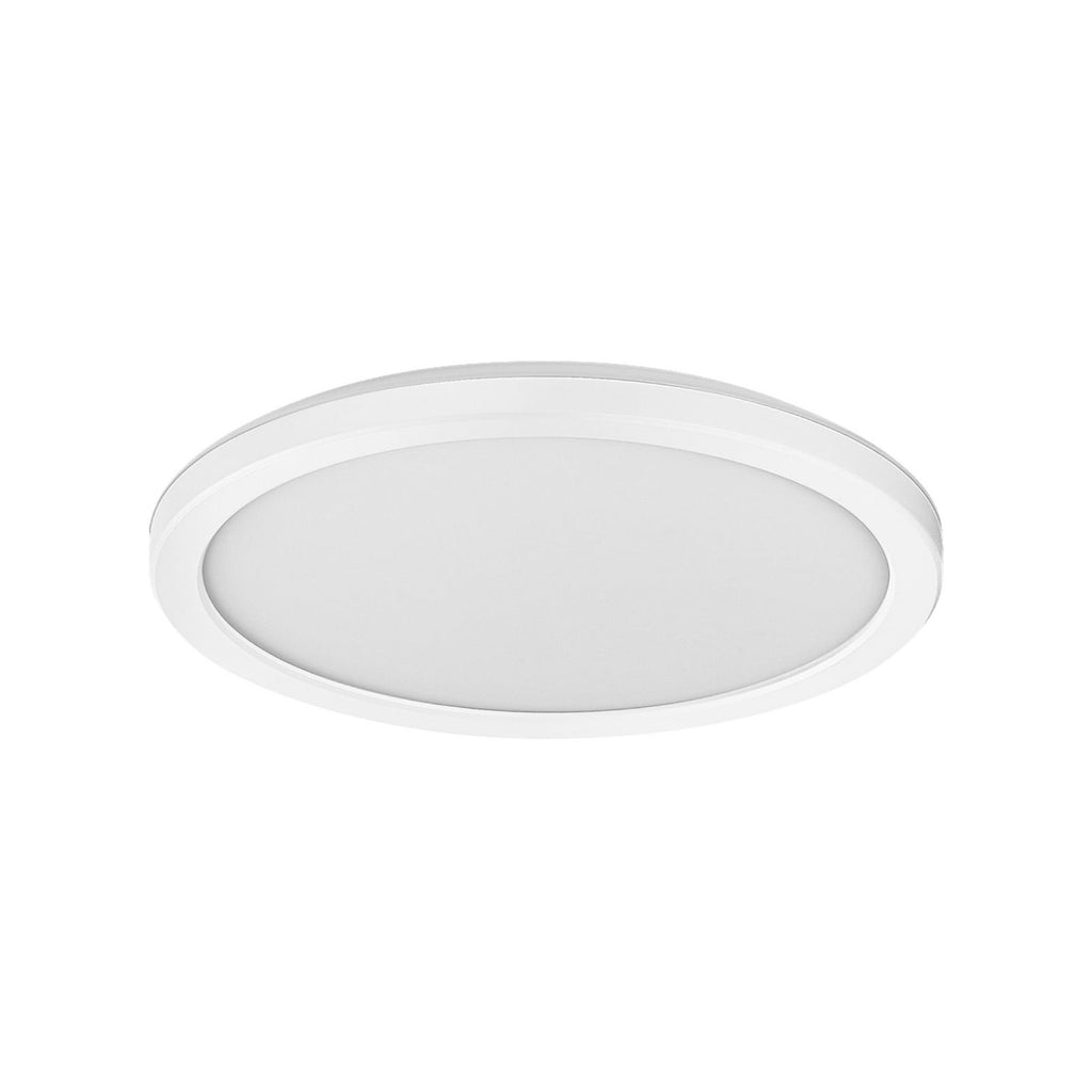 LED taklampe ORBIS ULTRA SLIM dimbar hvit Ø24 cm forfra