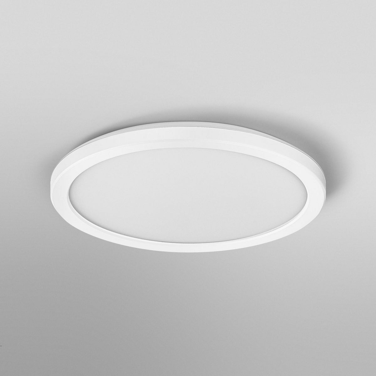 Montert LED taklampe ORBIS ULTRA SLIM dimbar hvit Ø24 cm i rom