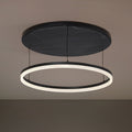LED taklampe Orven svart marmor dimbar forfra