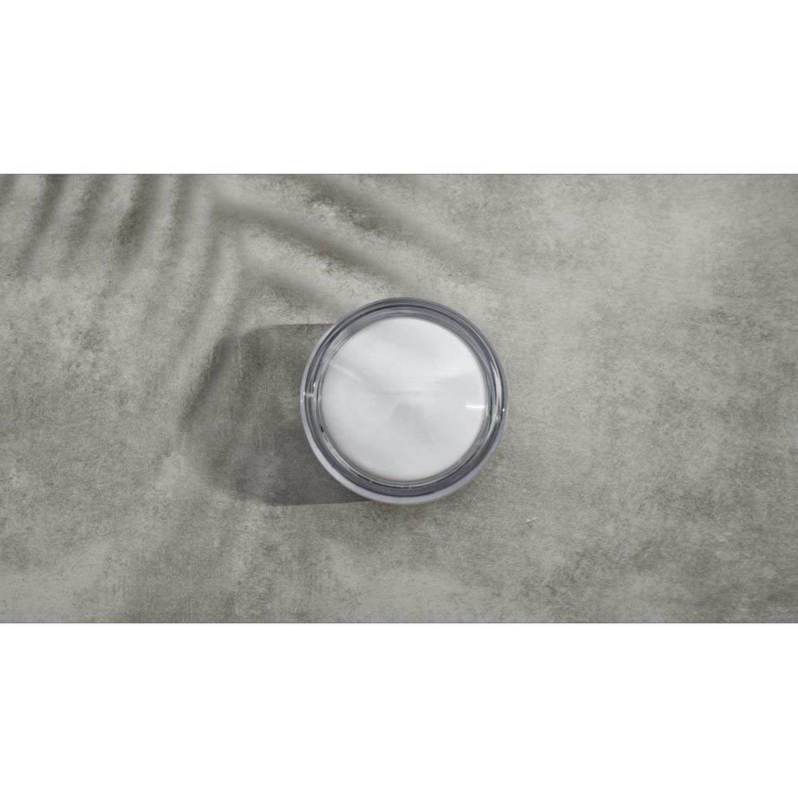 Nærbilde av LED taklampe Otto Convex dimbar klar glass Ø13 cm IP65