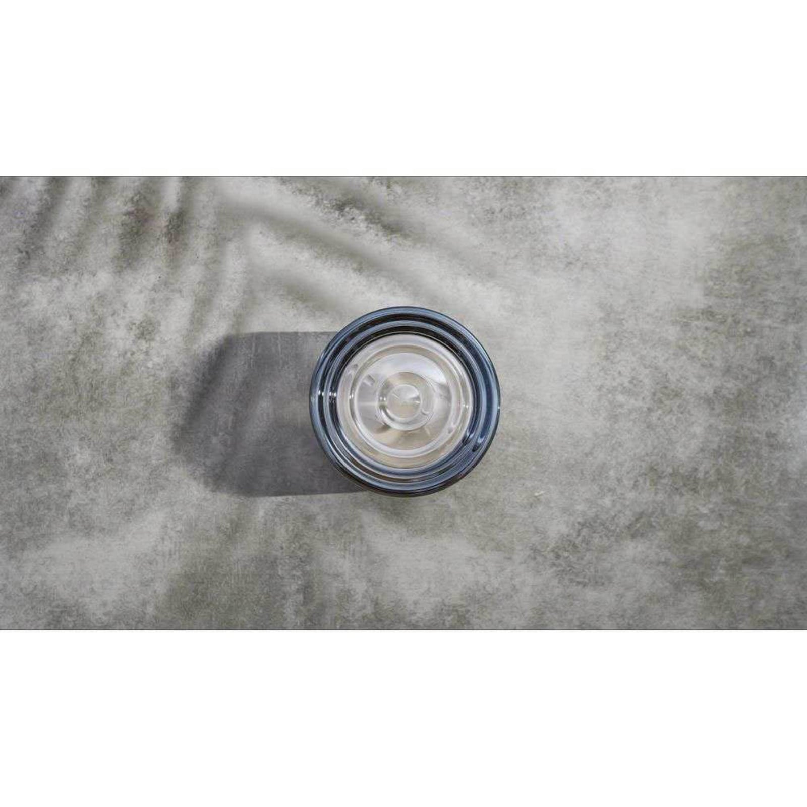 LED taklampe Otto Wave dimbar klar glass montert
