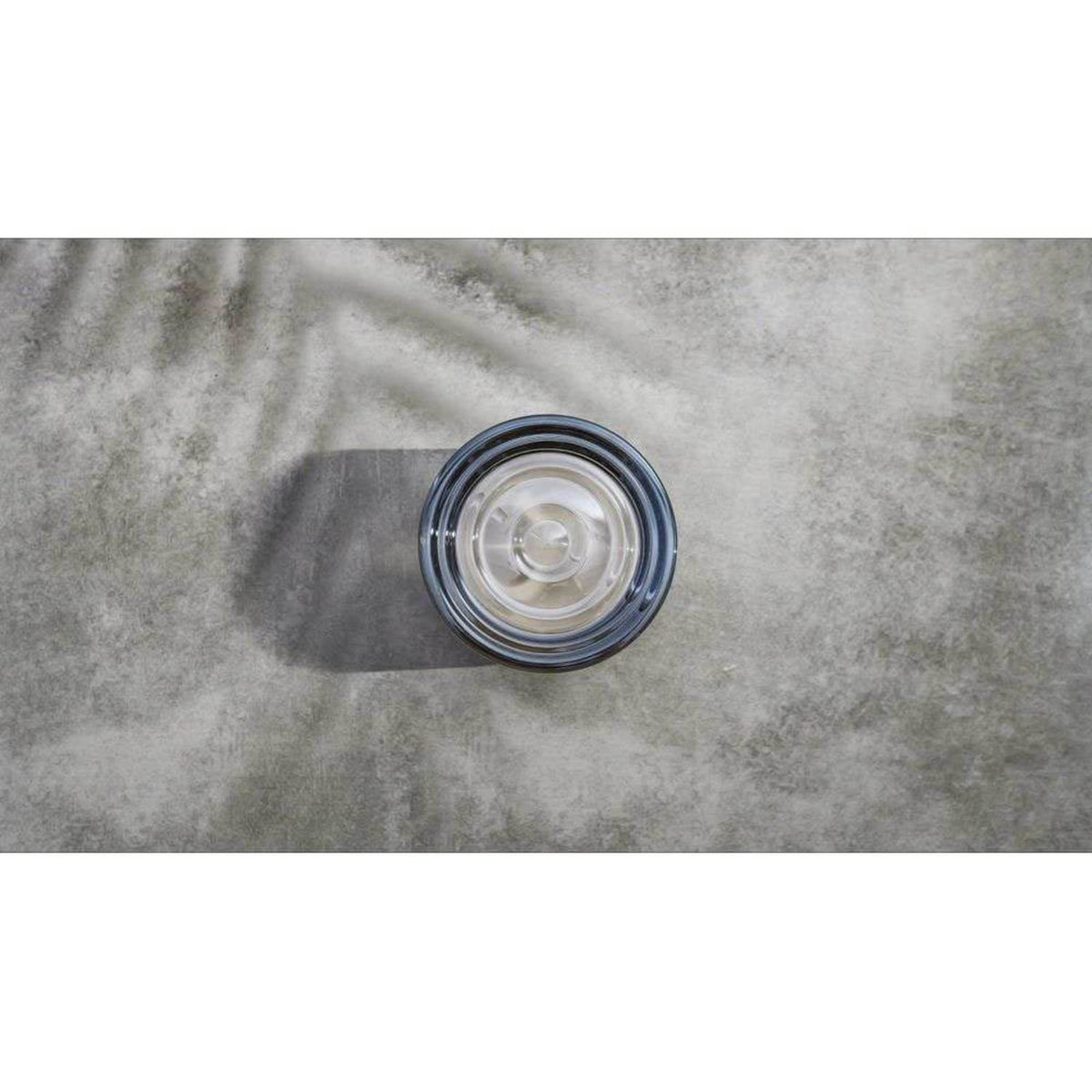 LED taklampe Otto Wave dimbar klar glass montert