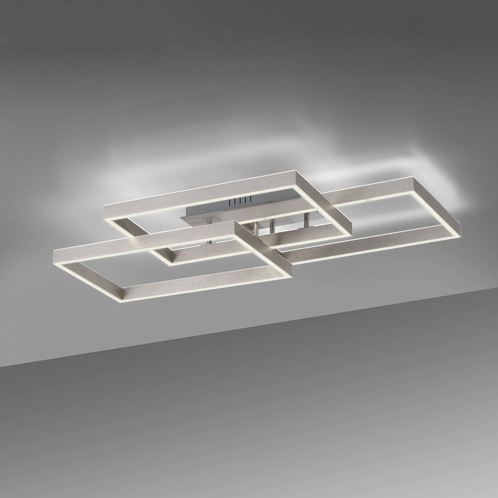 LED taklampe Paan CCT dimbar 82x50 cm med fjernkontroll detalj