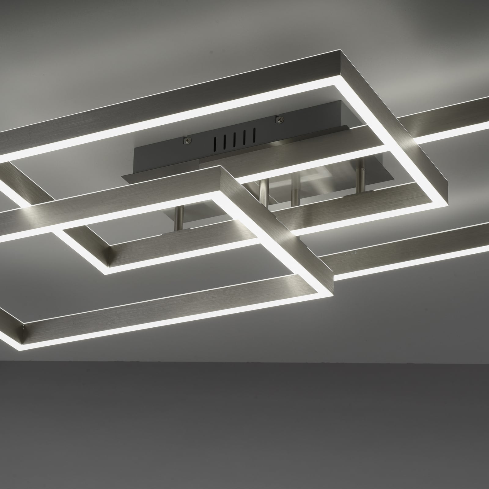 LED taklampe Paan CCT dimbar 82x50 cm med fjernkontroll fjernkontroll
