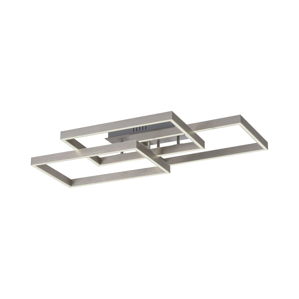 LED taklampe Paan CCT dimbar 82x50 cm med fjernkontroll front
