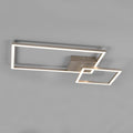 LED taklampe Padella svingbar 4000K nikkel dimbar forfra