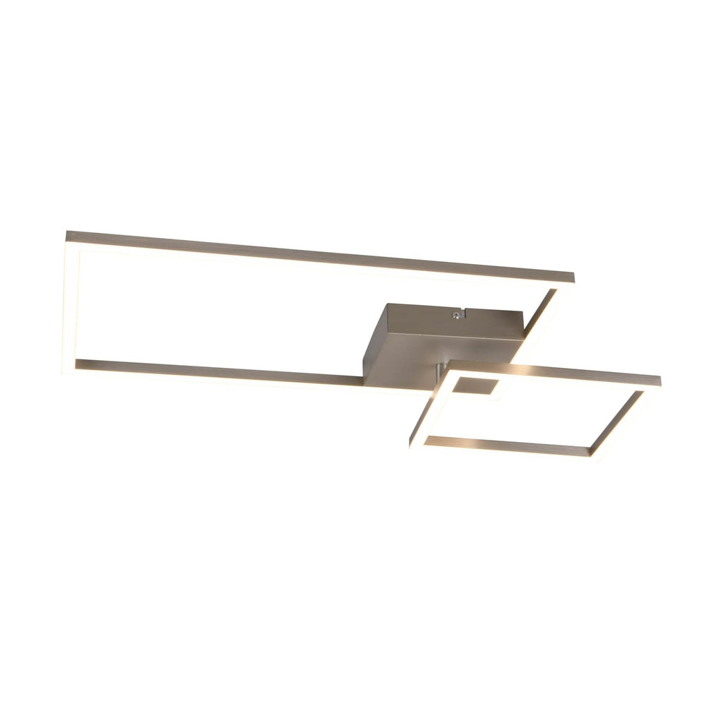 LED taklampe Padella svingbar 4000K nikkel dimbar bakside