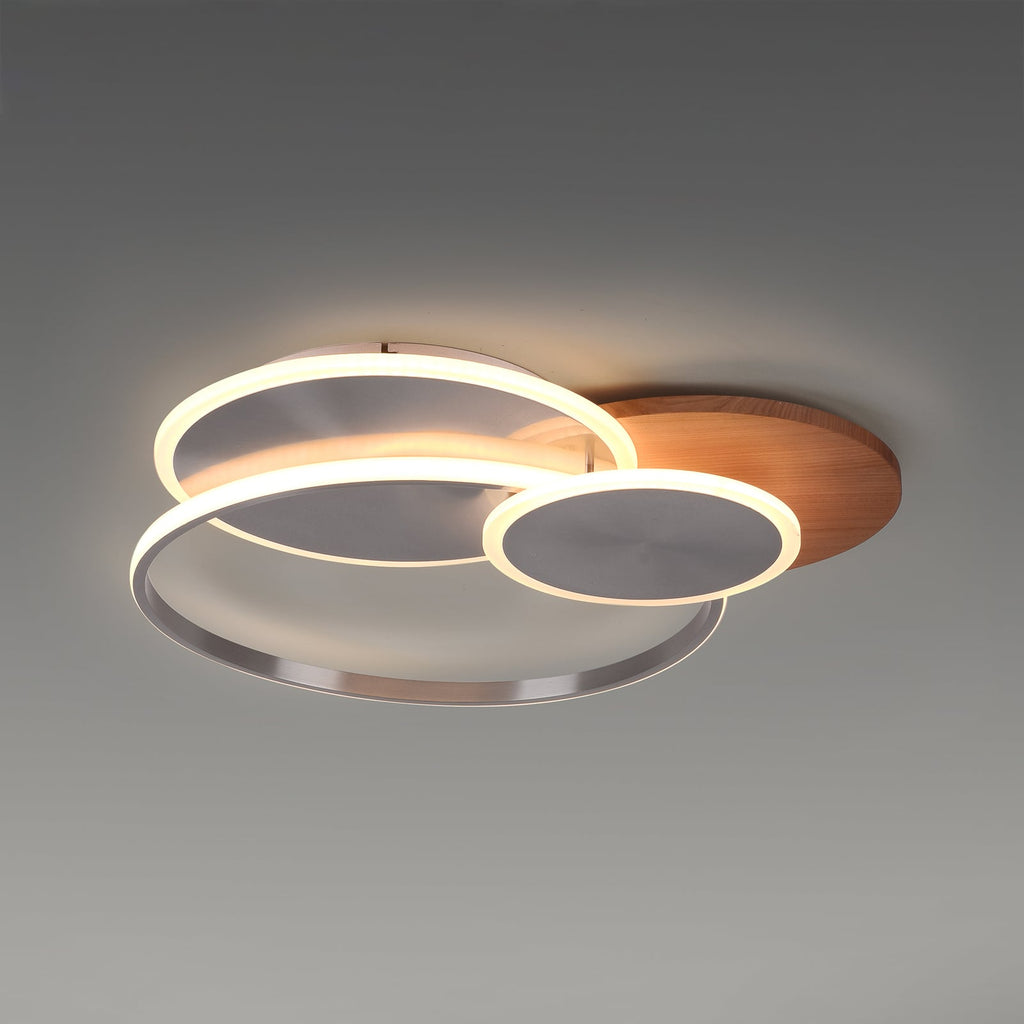 LED taklampe Palma CCT dimbar med fjernkontroll 65 cm forfra