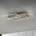 LED taklampe Palma CCT dimbar tredekor 82x50 cm front