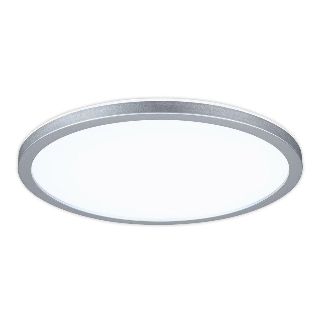 LED taklampe panel krom Ø29 cm 16W nøytralhvit 4000K Paulmann forfra