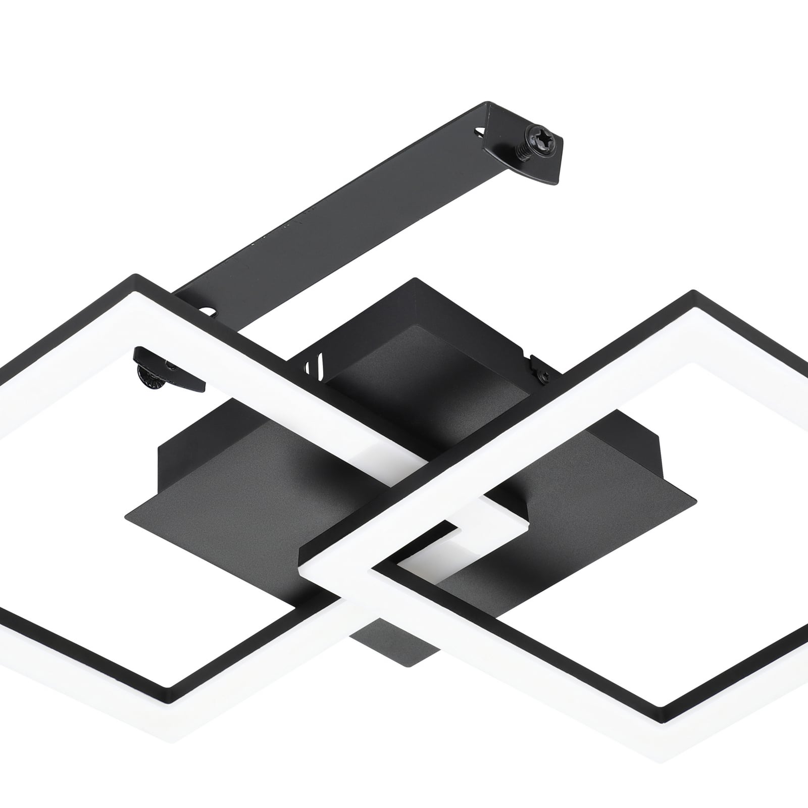 LED taklampe Paranday-Z smart 2-lys dimbar 52 cm app-styring