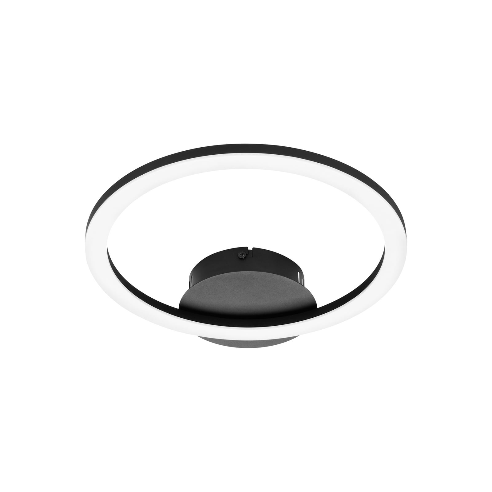 Nærbilde av LED taklampe Parrapos-Z dimbar CCT Zigbee Ø33,5 cm