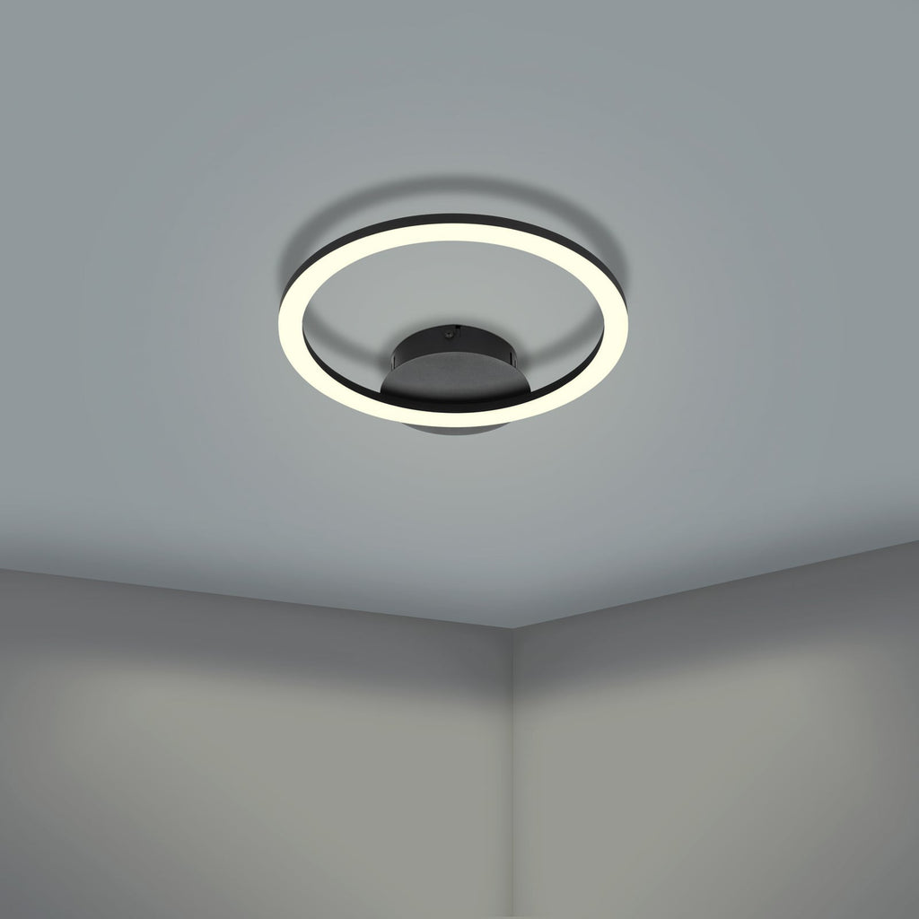 LED taklampe Parrapos-Z dimbar CCT Zigbee Ø33,5 cm - EGLO connect