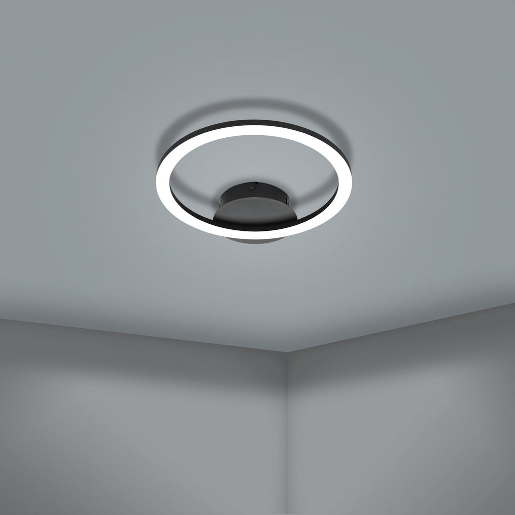 LED taklampe Parrapos-Z dimbar CCT Zigbee Ø33,5 cm - EGLO connect