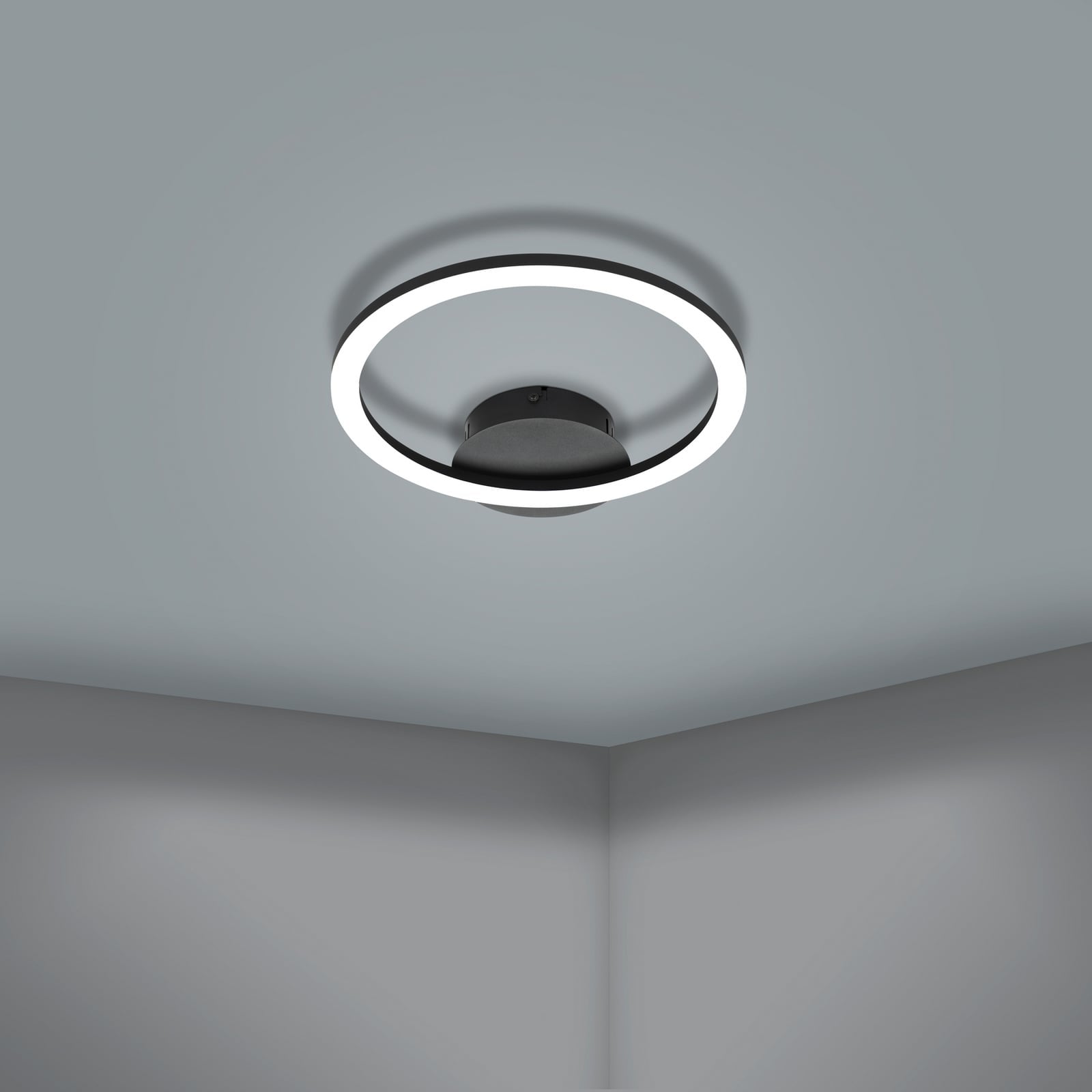 LED taklampe Parrapos-Z dimbar CCT Zigbee Ø33,5 cm - EGLO connect