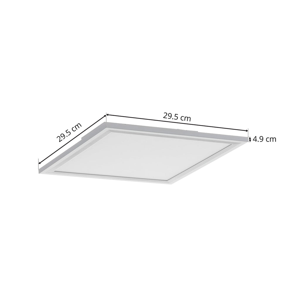 LED taklampe Piatto med bevegelsessensor lys av